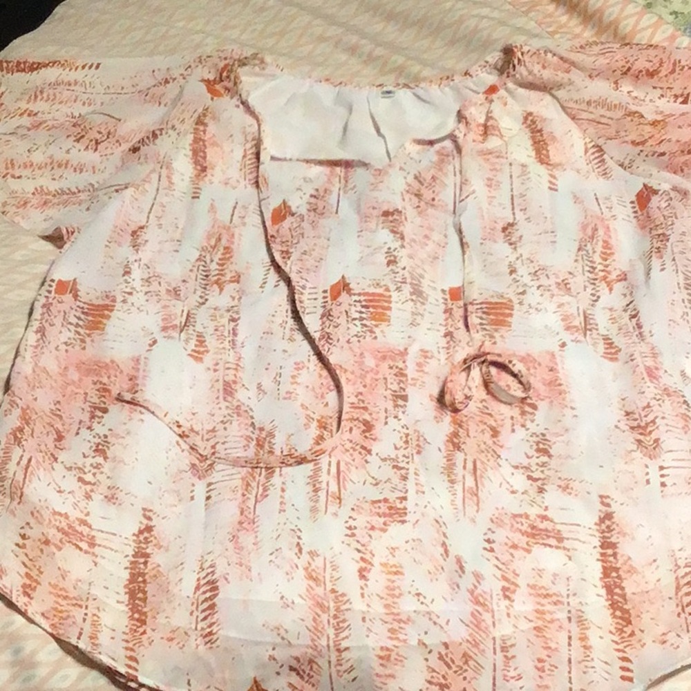 Pink Abstract Women's Skirt